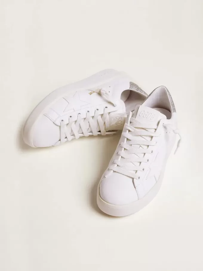 Adidași Purestar pentru femei, cu talpă argintie strălucitoare Adidași Purestar pentru femei, cu talpă argintie strălucitoare