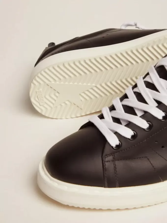 Adidași Starter din piele neagră