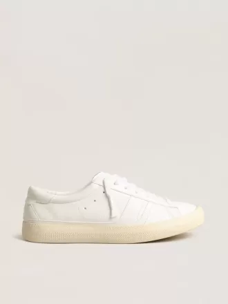 Adidași sustenabili Yatay Model 1B cu parte superioară albă din materiale biologice și Y alb Adidași sustenabili Yatay Model 1B cu parte superioară albă din materiale biologice și Y alb