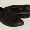 Adidași sustenabili Yatay Model 1B cu parte superioară din materiale biologice și Y negru Adidași sustenabili Yatay Model 1B cu parte superioară din materiale biologice și Y negru