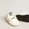 Baby Old School cu stea din piele întoarsă și călcâi din piele albastră deschisă
