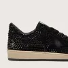 Ball Star din piele de căprioară cu cristale Swarovski negre și stea din piele de căprioară neagră Ball Star din piele de căprioară cu cristale Swarovski negre și stea din piele de căprioară neagră