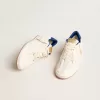 Ball Star din piele nappa perforată, cu stea albă și bandă albastră din nailon pe călcâi Ball Star din piele nappa perforată, cu stea albă și bandă albastră din nailon pe călcâi