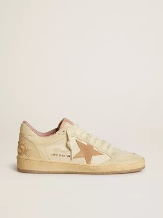 Ball Star LTD din piele și piele întoarsă, cu stea și călcâi din piele întoarsă Ball Star LTD din piele și piele întoarsă, cu stea și călcâi din piele întoarsă
