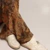Ball Star LTD din piele nappa albă cu stea din piele nappa roz somon