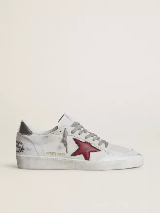 Ball Star LTD pentru bărbați, cu stea roșie și talpă argintie Ball Star LTD pentru bărbați, cu stea roșie și talpă argintie