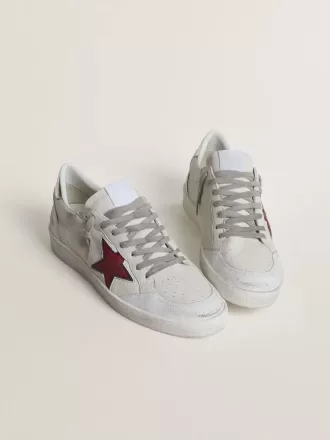 Ball Star LTD pentru bărbați, cu stea roșie și talpă argintie Ball Star LTD pentru bărbați, cu stea roșie și talpă argintie