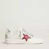 Ball Star LTD pentru femei, cu stea roșie și talpă argintie Ball Star LTD pentru femei, cu stea roșie și talpă argintie