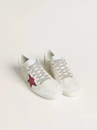 Ball Star LTD pentru femei, cu stea roșie și talpă argintie Ball Star LTD pentru femei, cu stea roșie și talpă argintie