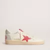 Ball Star pentru bărbați de Ziua Îndrăgostiților, cu stea din piele roșie și inscripție Swarovski roșie Ball Star pentru bărbați de Ziua Îndrăgostiților, cu stea din piele roșie și inscripție Swarovski roșie