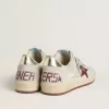Ball Star pentru bărbați din nubuc cu imprimeu crocodil și stea din piele de căprioară burgundă Ball Star pentru bărbați din nubuc cu imprimeu crocodil și stea din piele de căprioară burgundă