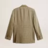 Blazer bărbătesc cu două rânduri de nasturi din lână Shetland Blazer bărbătesc cu două rânduri de nasturi din lână Shetland