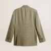 Blazer bărbătesc cu două rânduri de nasturi din lână Shetland Blazer bărbătesc cu două rânduri de nasturi din lână Shetland