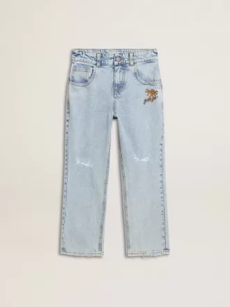 Blugi din denim ușor pentru băieți