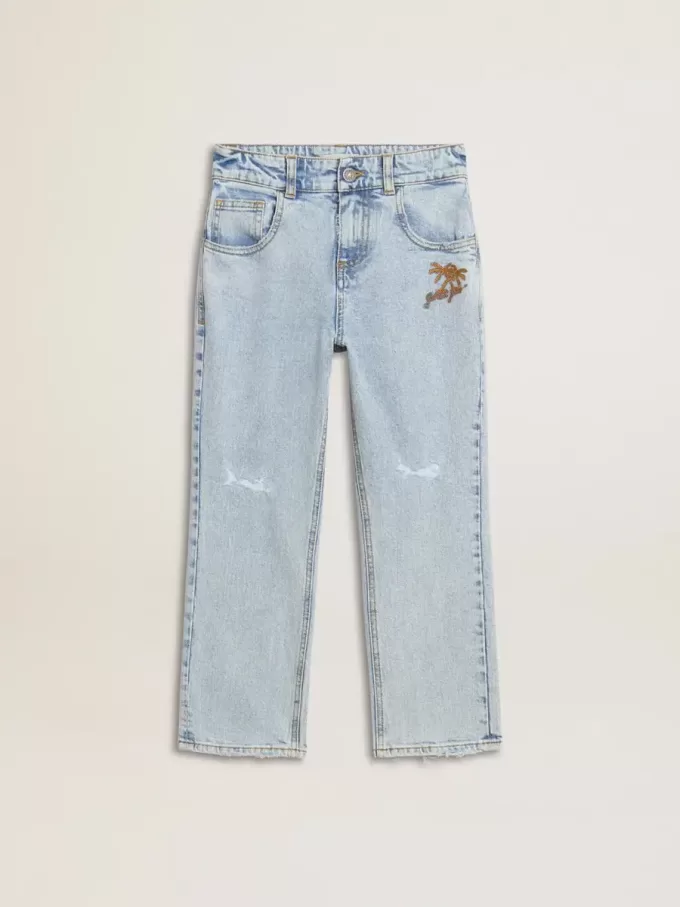 Blugi din denim ușor pentru băieți