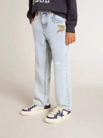 Blugi din denim ușor pentru băieți