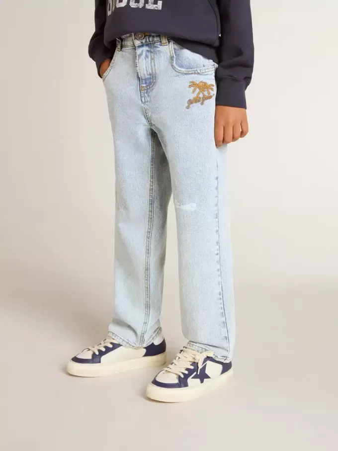 Blugi din denim ușor pentru băieți