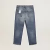 Blugi elastici pentru băieți, din denim albastru