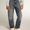 Blugi elastici pentru băieți, din denim albastru