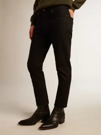 Blugi skinny negri pentru bărbați