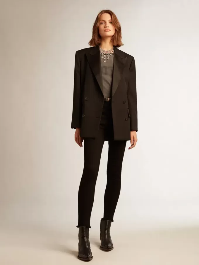 Blugi skinny negri pentru femei Blugi skinny negri pentru femei