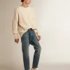 Blugi slim fit pentru bărbați, cu spălare medie Blugi slim fit pentru bărbați, cu spălare medie