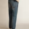 Blugi slim fit pentru bărbați, cu spălare medie Blugi slim fit pentru bărbați, cu spălare medie