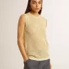 Bluză din tricot cu paiete și detalii contrastante Bluză din tricot cu paiete și detalii contrastante