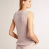 Bluză din tricot cu paiete și detalii contrastante Bluză din tricot cu paiete și detalii contrastante