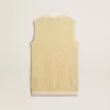 Bluză din tricot cu paiete și detalii contrastante Bluză din tricot cu paiete și detalii contrastante