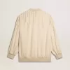 Cardigan din mătase și viscoză pentru femei, cu motiv în dungi Cardigan din mătase și viscoză pentru femei, cu motiv în dungi