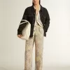 Cardigan pentru femei cu imprimeu floral și broderie Cardigan pentru femei cu imprimeu floral și broderie