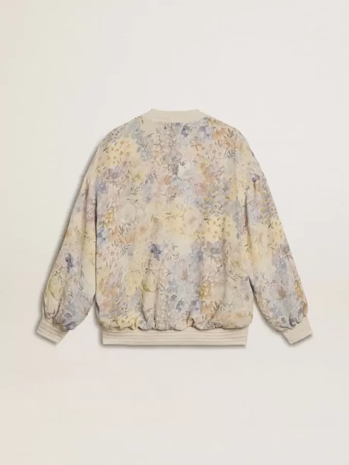 Cardigan pentru femei cu imprimeu floral și broderie Cardigan pentru femei cu imprimeu floral și broderie