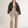 Cămașă de pijama din amestec de mătase pentru femei, cu imprimeu floral Cămașă de pijama din amestec de mătase pentru femei, cu imprimeu floral