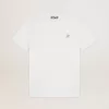 Colecția White Star Tricou cu stea aurie strălucitoare pe partea din față Colecția White Star Tricou cu stea aurie strălucitoare pe partea din față