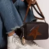 Francy din piele pentru femei, cu stea din piele întoarsă Francy din piele pentru femei, cu stea din piele întoarsă