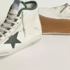 Francy LTD pentru femei, din piele nappa, cu stea verde din cauciuc Francy LTD pentru femei, din piele nappa, cu stea verde din cauciuc