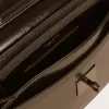 Geantă Gioia din piele neagră lucioasă cu detalii metalice Geantă Gioia din piele neagră lucioasă cu detalii metalice