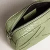 Geantă Mini Star din piele verde deschis cu imprimeu de șarpe Geantă Mini Star din piele verde deschis cu imprimeu de șarpe