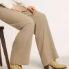 Ghete joase Wish Star din piele de căprioară cerată de culoare nisipiu, cu broderie în formă de stea Ghete joase Wish Star din piele de căprioară cerată de culoare nisipiu, cu broderie în formă de stea