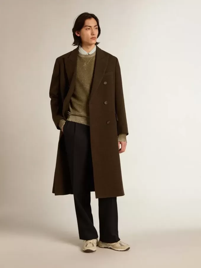 Hanorac din bumbac de culoare fag, cu efect vintage Hanorac din bumbac de culoare fag, cu efect vintage