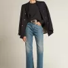 Hanorac negru spălat, cu logo inversat pe spate – Jersey Capsule Hanorac negru spălat, cu logo inversat pe spate – Jersey Capsule