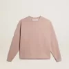 Hanorac roz pudrat cu logo inversat pe spate – Jersey Capsule Hanorac roz pudrat cu logo inversat pe spate – Jersey Capsule