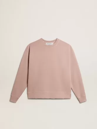 Hanorac roz pudrat cu logo inversat pe spate – Jersey Capsule