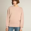 Hanorac roz pudrat cu logo inversat pe spate – Jersey Capsule Hanorac roz pudrat cu logo inversat pe spate – Jersey Capsule