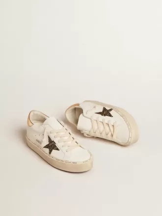 Hi Star LTD cu stea neagră și aurie strălucitoare și talpă aurie Hi Star LTD cu stea neagră și aurie strălucitoare și talpă aurie