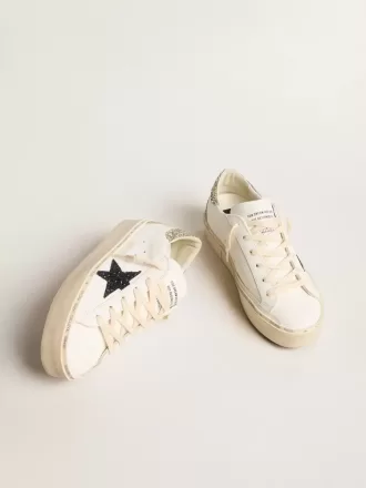 Hi Star pentru femei, cu stea albastră strălucitoare și talpă platină strălucitoare