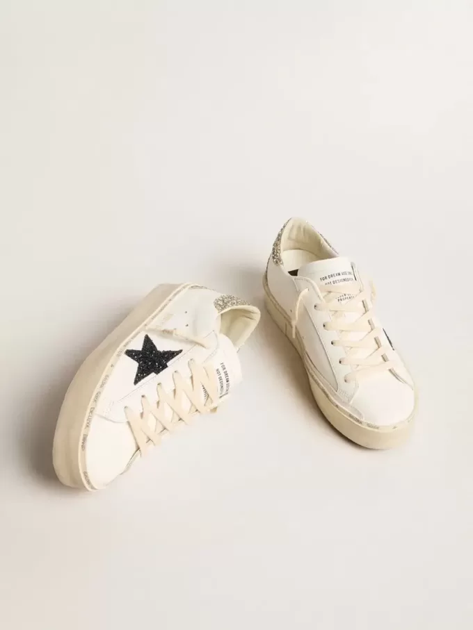 Hi Star pentru femei, cu stea albastră strălucitoare și talpă platină strălucitoare Hi Star pentru femei, cu stea albastră strălucitoare și talpă platină strălucitoare