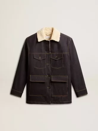 Jacheta din denim pentru bărbați