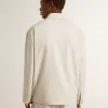 Jacheta sport pentru bărbați din amestec de lână kaki Jacheta sport pentru bărbați din amestec de lână kaki